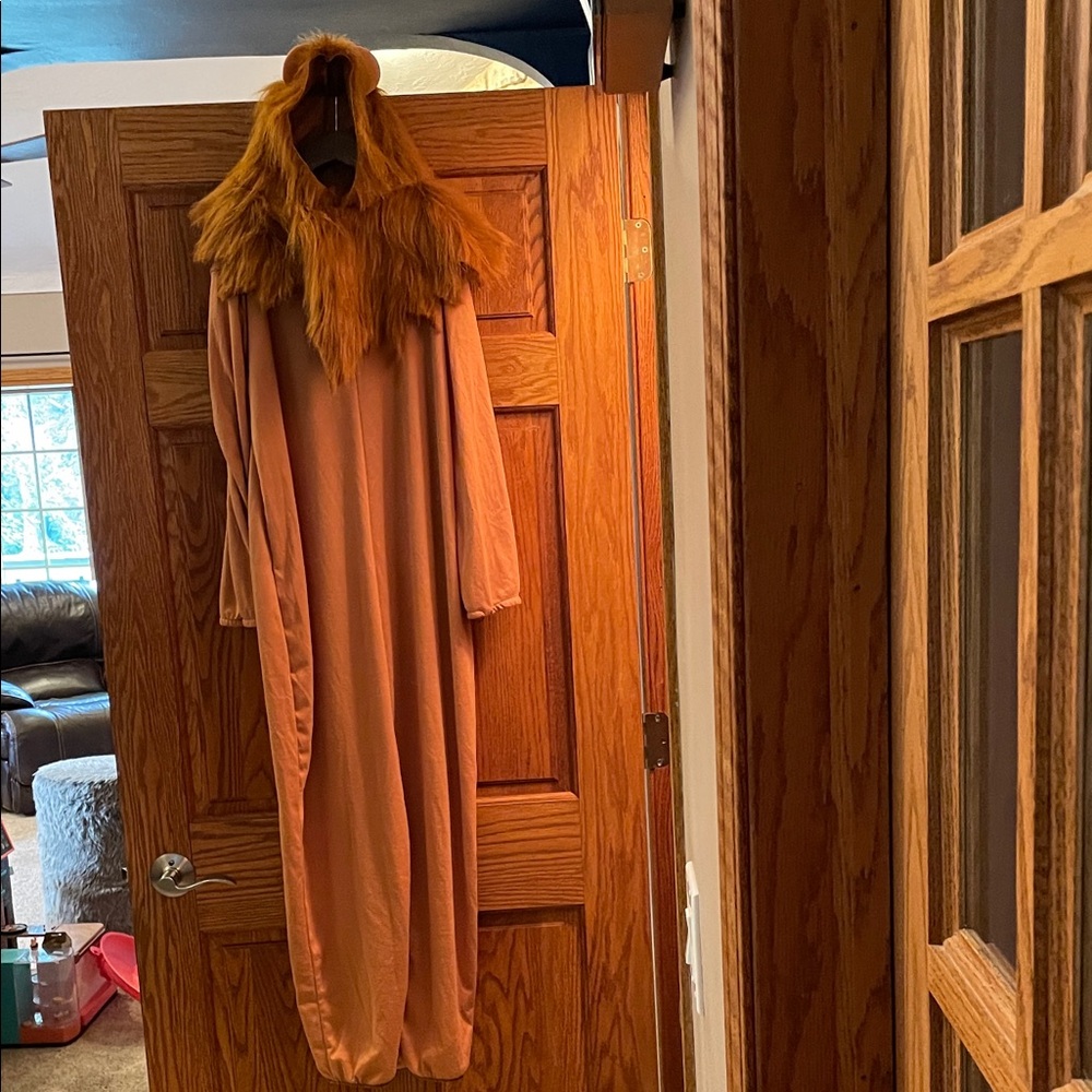 Cowardly Lion Costume with Mane
